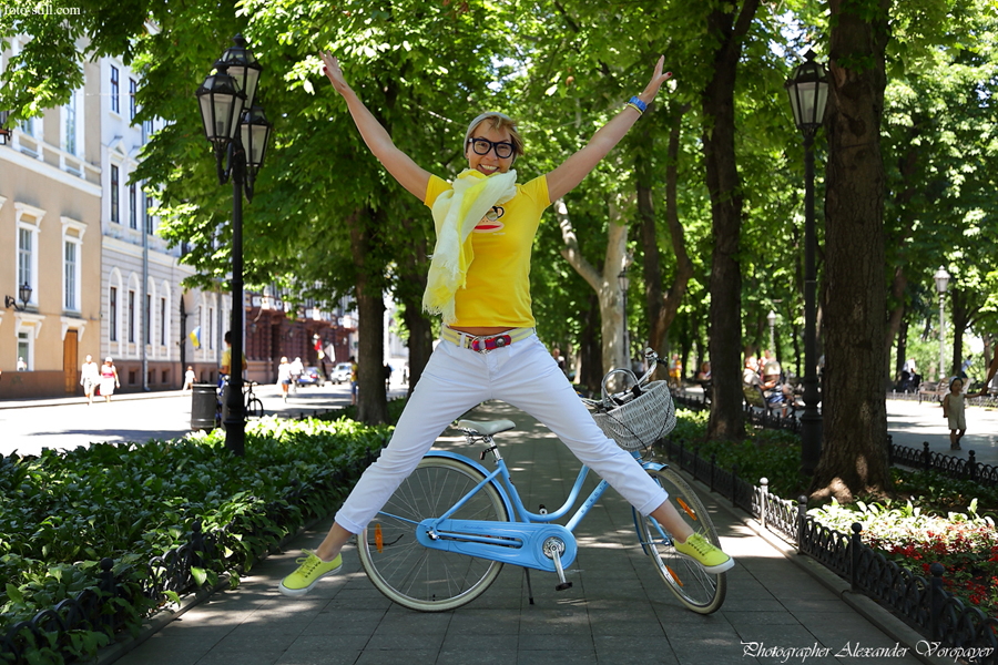 Фотопроект Александра Воропаева Odessa cyclists о велосипедистах Одессы