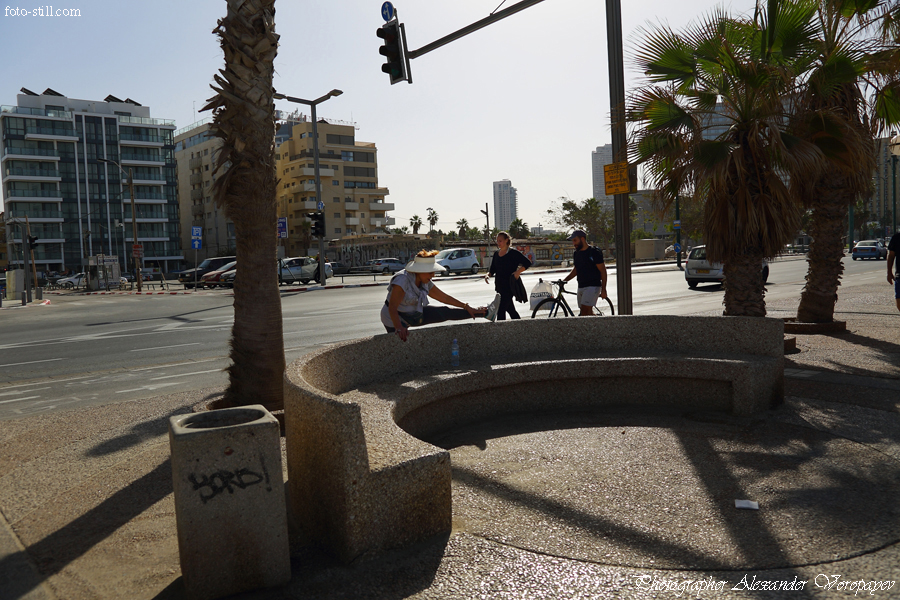 Пляж, набережная Тель-Авив